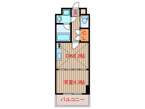 Ｕｎｉ　Ｅｔｅｒｎａ仙台角五郎の物件間取画像